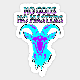 No Gods No Masters Sticker